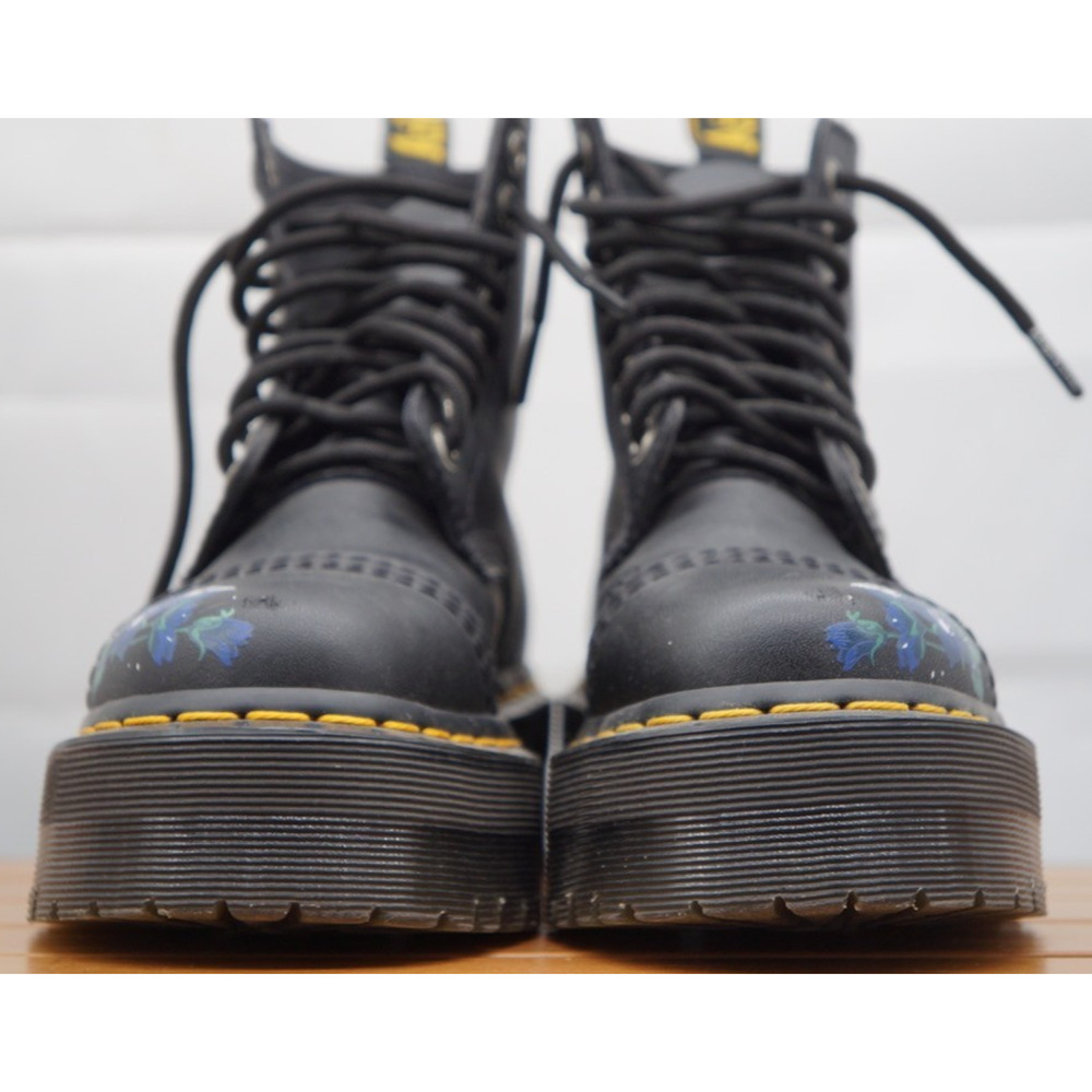 Dr. Martens Sinclair Mystic Floral Leather Platform Boots Women’s 5 - Picture 7 of 11